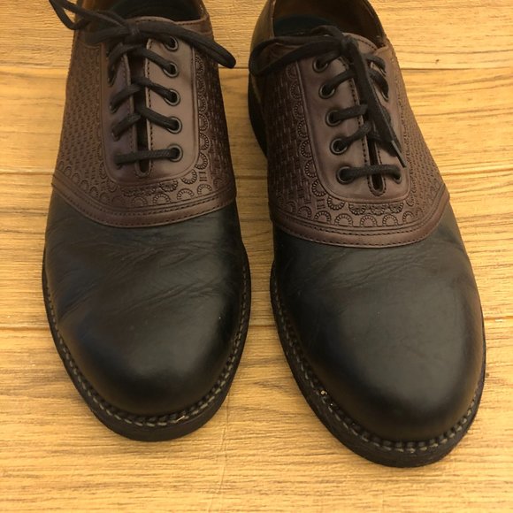 HS trask brown Saddle leather shoes, size 10 Wide main image 7